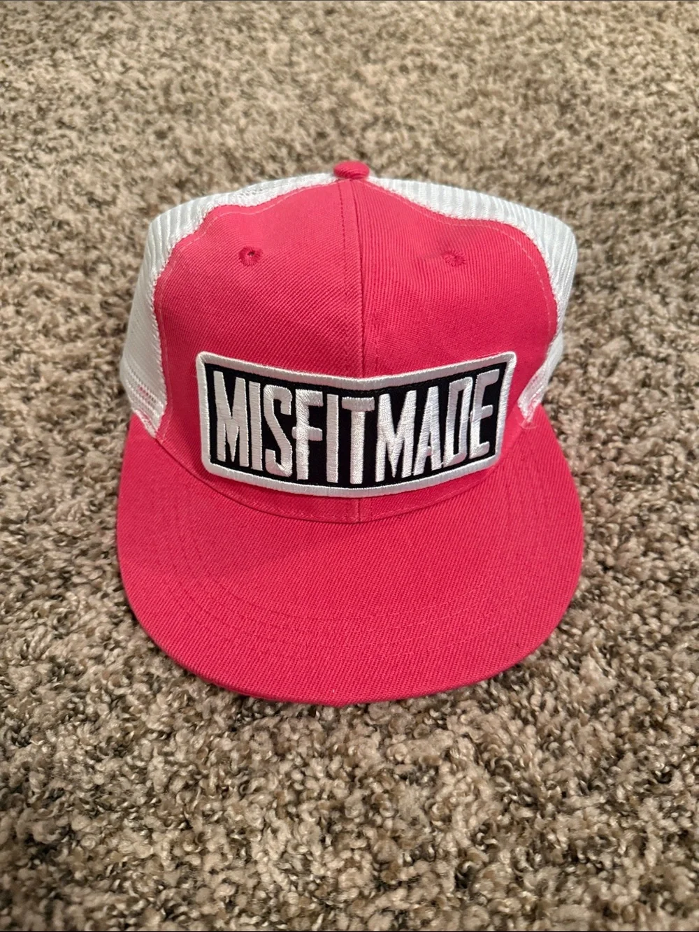Misfit Made women’s pink hat